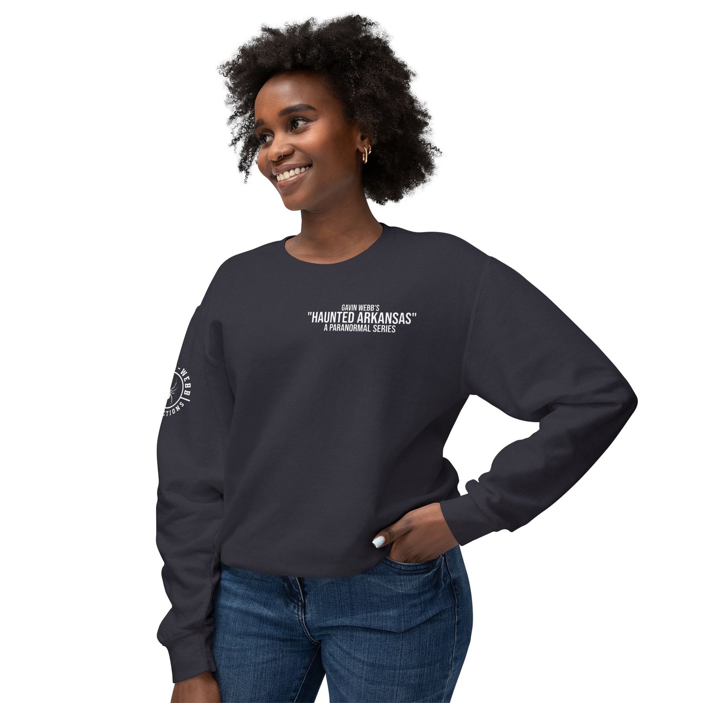 "Haunted Arkansas" Film Crew Lightweight Sweatshirt