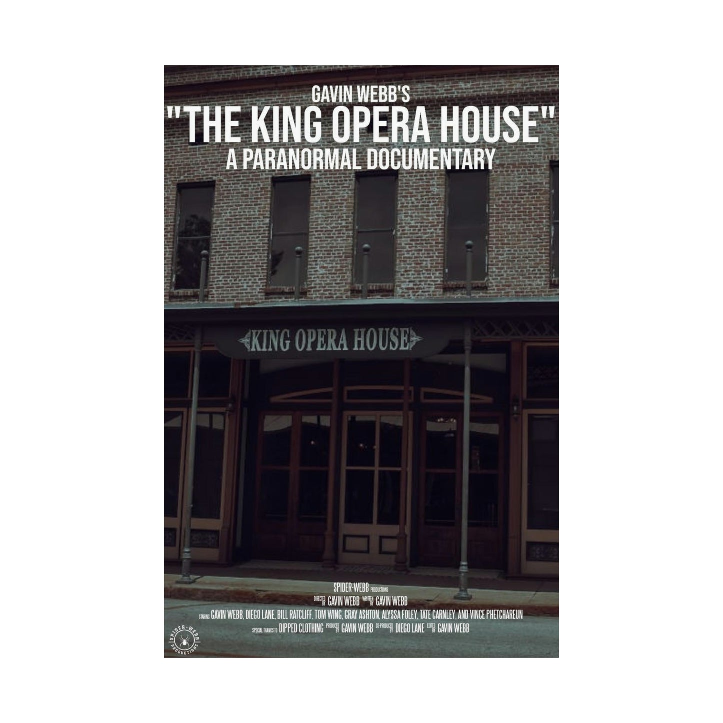 "The King Opera House" Poster