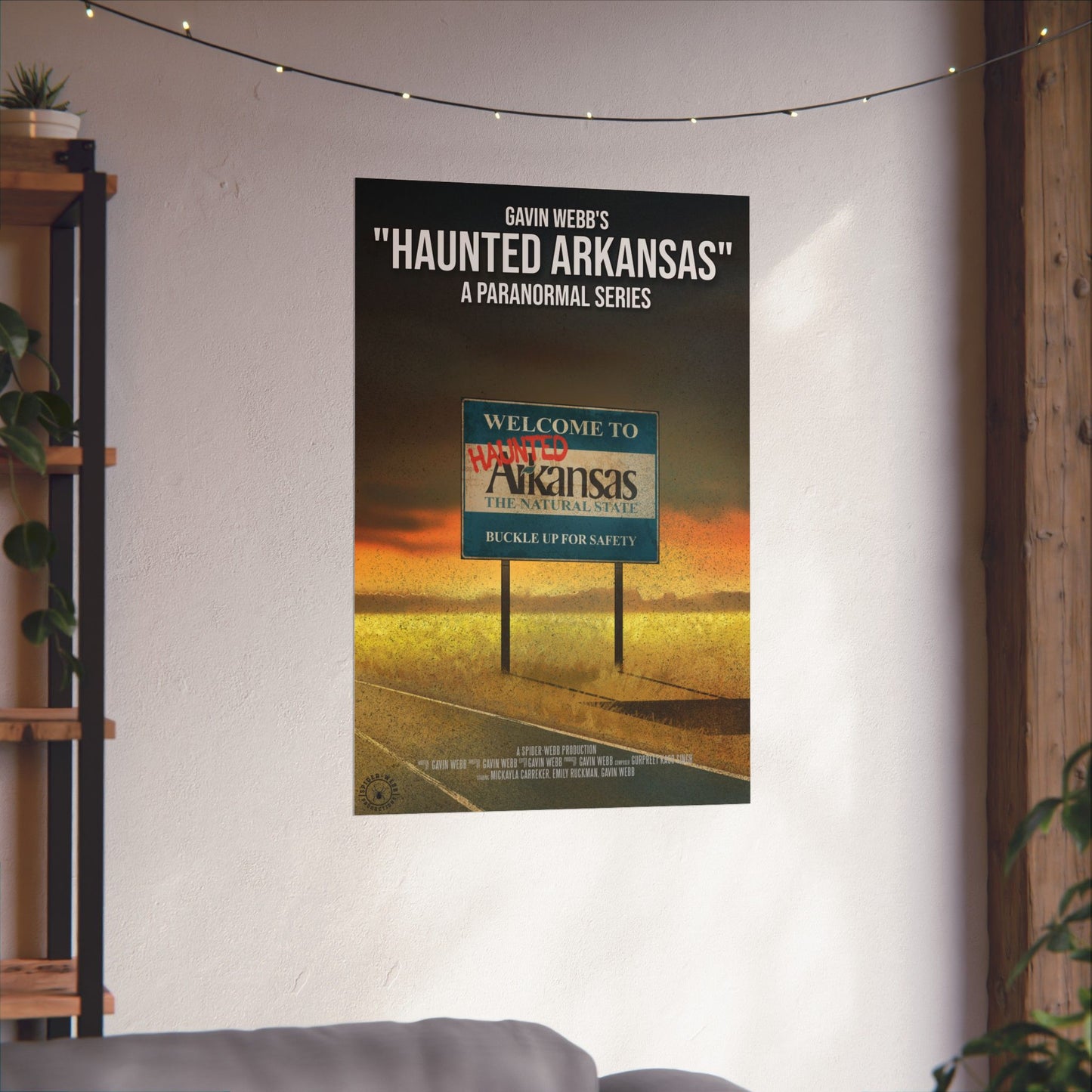 "Haunted Arkansas" Teaser Poster