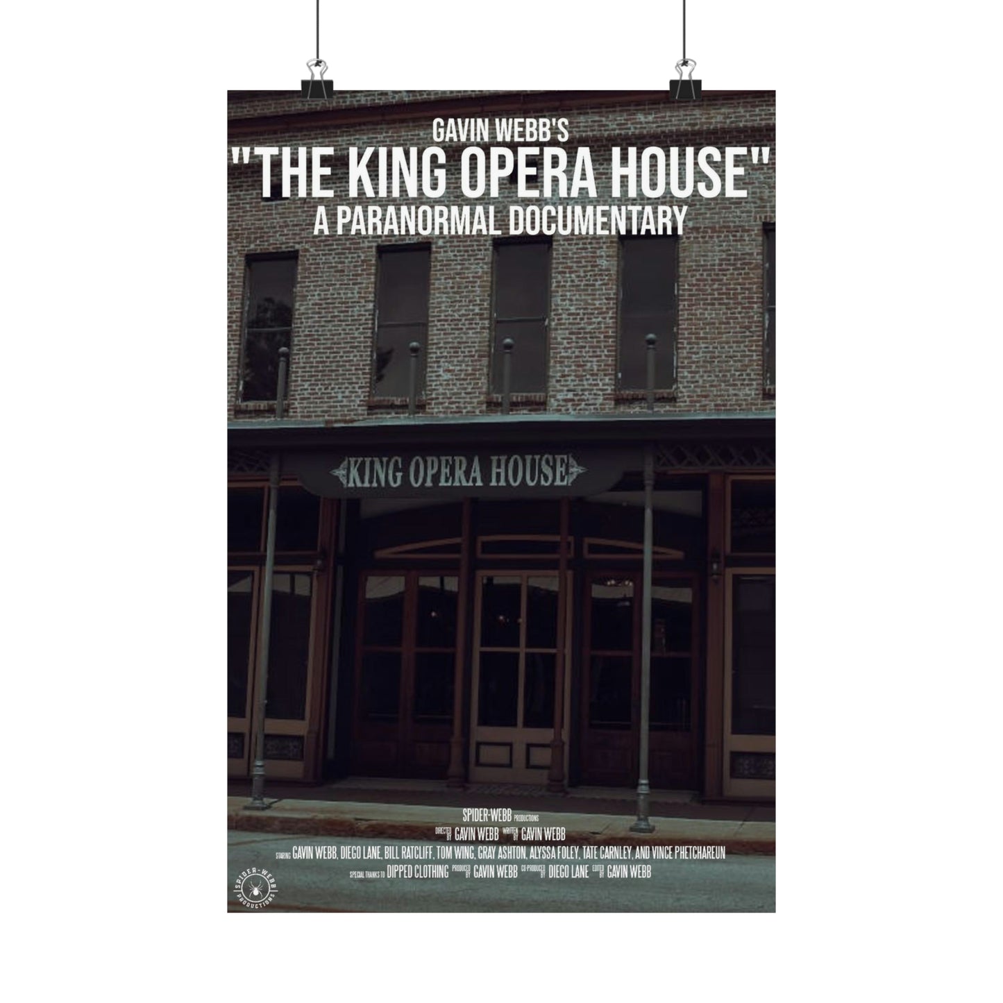 "The King Opera House" Poster