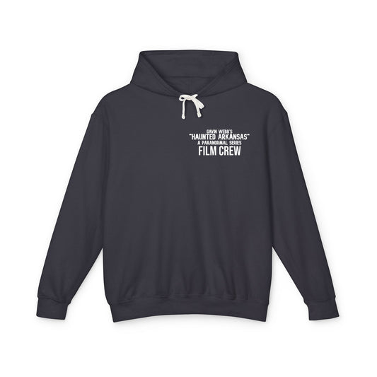 Haunted Arkansas Film Crew Hoodie - Buy hoodie, Get episode 1 Early!