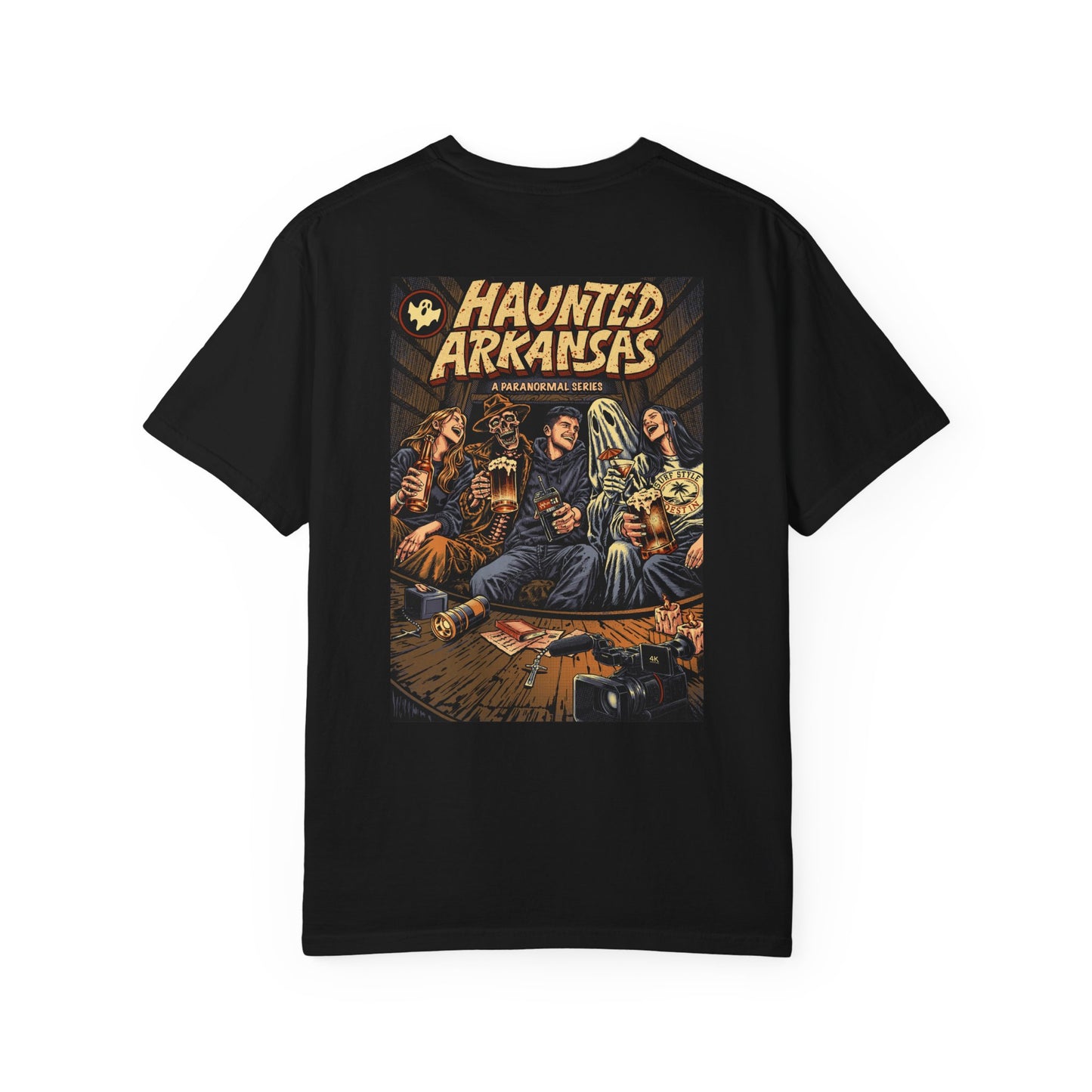 Haunted Arkansas Comic Book T-Shirt